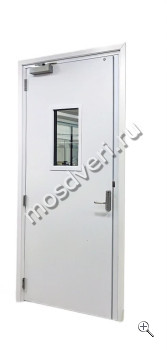 Остекленная тамбурная дверь в подъезд ТАД-1265 - купить от производителя Мосдвери Остекленная тамбурная дверь в подъезд ТАД-1265